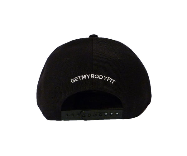 Snap Back Cap Black / Grey Peak