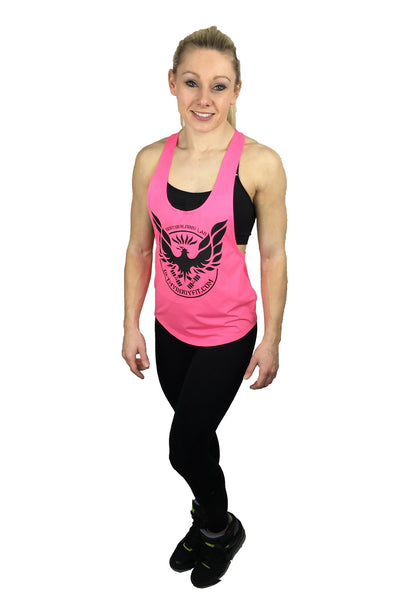 Getmybodyfit womens Racer back gym vest