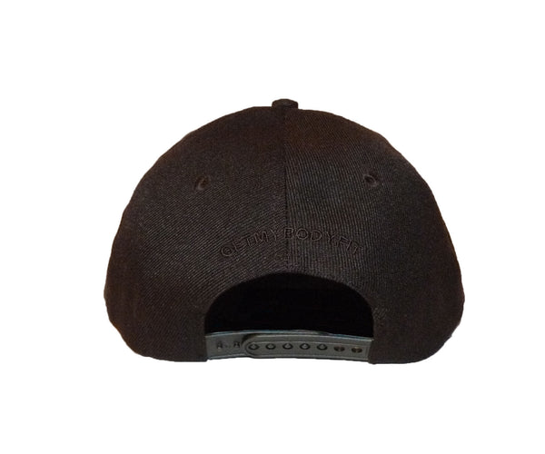 Snap Back Cap Black / Black Monochrome