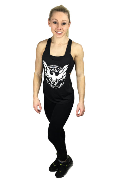 Getmybodyfit womens Racer back gym vest